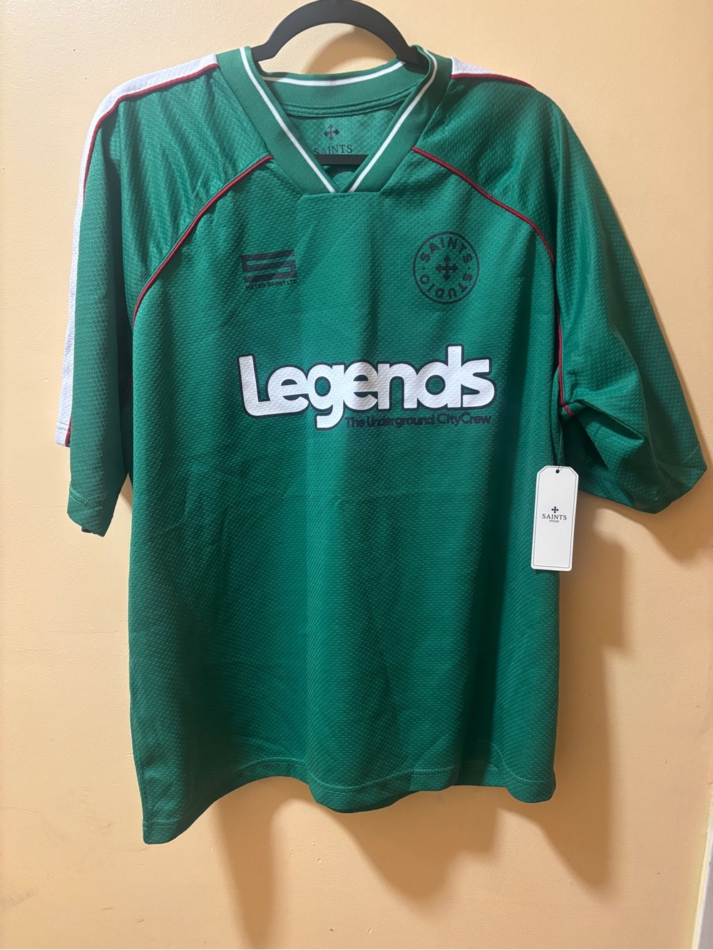 Legends Green  Soccer Top